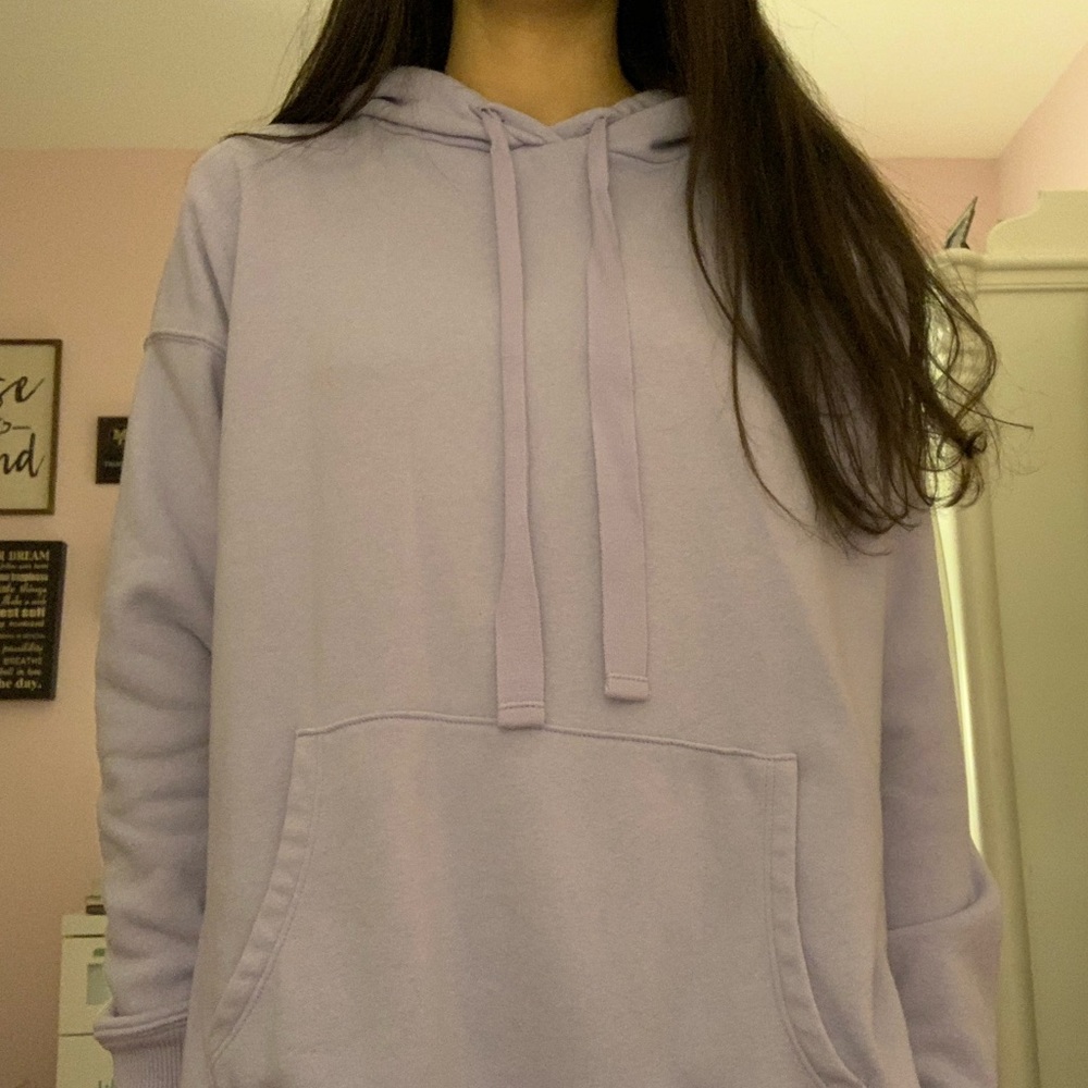 Light purple hoodie